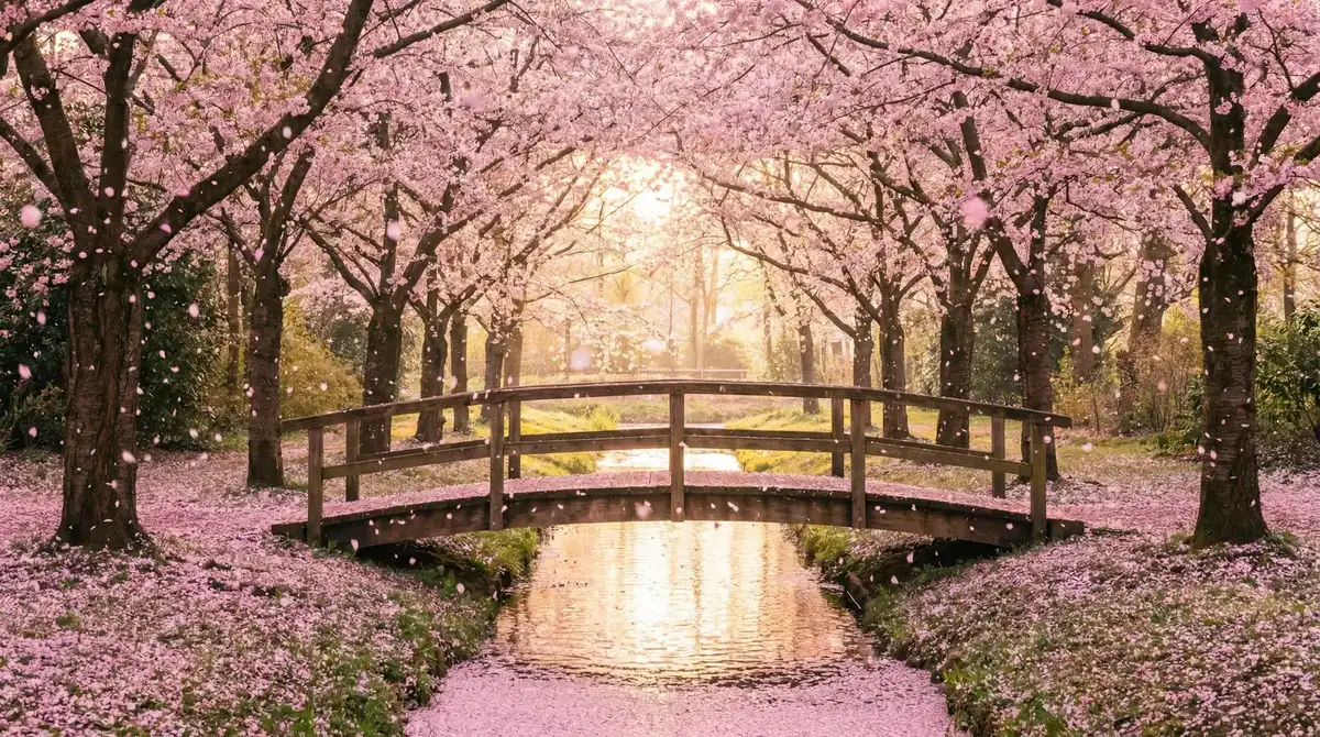 樱花桥畔 - 玉蒲团在线观看 唯美风景